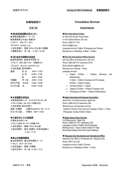 Consultation Services