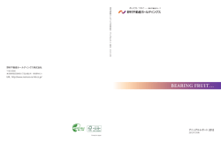 アニュアルレポート - 野村不動産ホールディングス