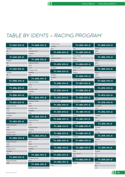 Katalog A4 - Karting zavorne plo&scaron;čice