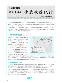 第54回 青蔵鉄道紀行