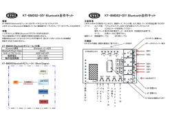 KT-BMD02-DIY Bluetooth自作キット KT-BMD02