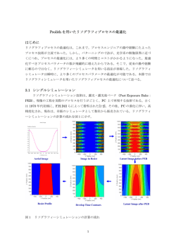 リソグラフィー・シュミレーションの実際
