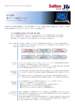 社内調査 電子データ調査サービス