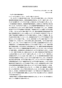 4 月 - トウキョウフォレックス上田ハーロー株式会社