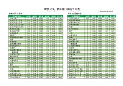 時刻表ダウンロード [PDFファイル／89KB]