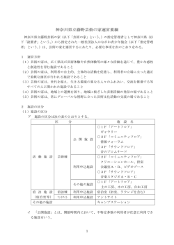 神奈川県立藤野芸術の家運営要綱