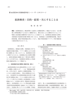 抗体検査：目的・結果・次にすることは