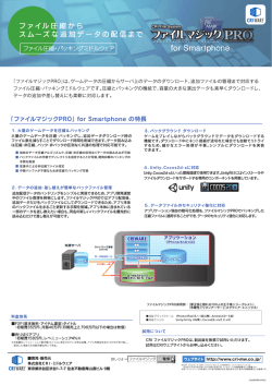 「ファイルマジックPRO」for Smartphone パンフレット