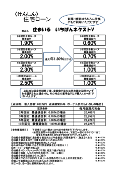 2.50% 1.00% 2.30% 1.00% 2.00% 0.70% 1.90% 0.60% 住宅ローン