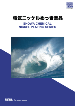 電気ニッケルメッキ薬品