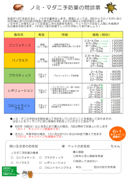2015年春のお知らせ