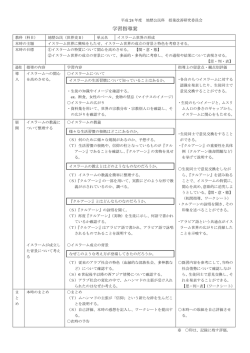 学習指導案