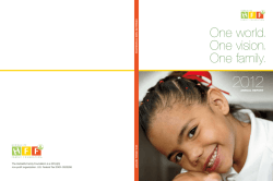 One world. One vision. One family.