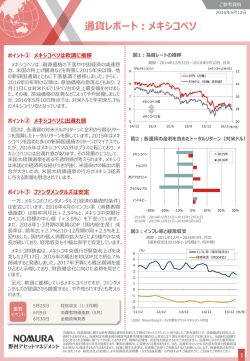通貨レポート：メキシコペソ - 野村アセットマネジメント