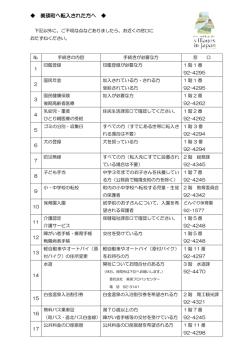 美瑛町へ転入された方へ