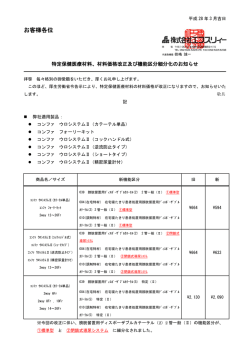 案内文書