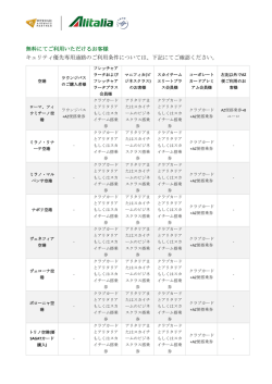 無料にてご利用いただけるお客様 キュリティ優先専用通路のご