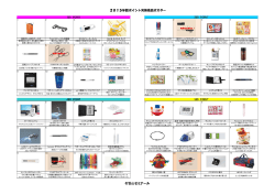 2015年版ポイント交換景品ポスター 梨香台ゼミナール
