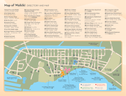 Map of Waikiki