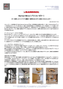 Barrisol Mirror（バリソル・ミラー）