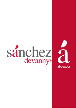 abogados - Sánchez Devanny