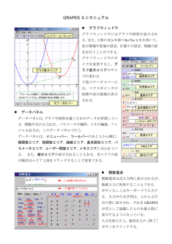 GRAPES ミニマニュアル