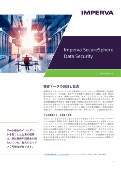 SecureSphere Database Security