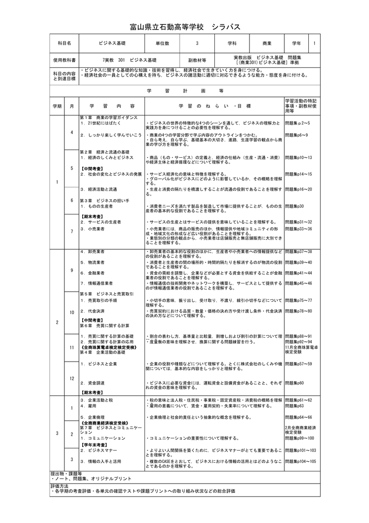 ビジネス 基礎