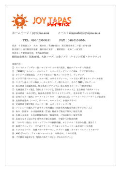 事業概要［PDF］