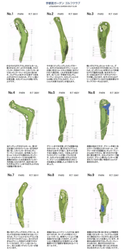 ゆるゃかな打ち下ろしのヨドルホール〝 第ー打はセンターよりやや右側