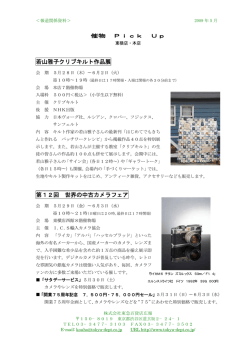 若山雅子クリブキルト作品展 第12回 世界の中古カメラフェア