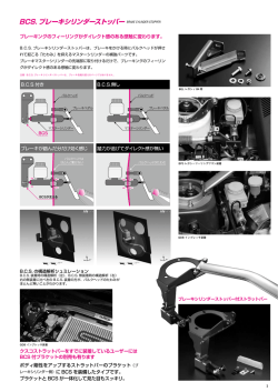 BCS.ブレーキシリンダーストッパー BRAKE CYLINDER