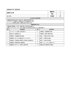 秘書の仕事 - 産業能率大学