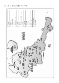資－水辺－1 調査地点位置図（平成22年度）