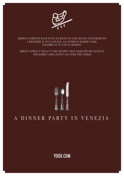 A DINNER PARTY IN VENEZIA