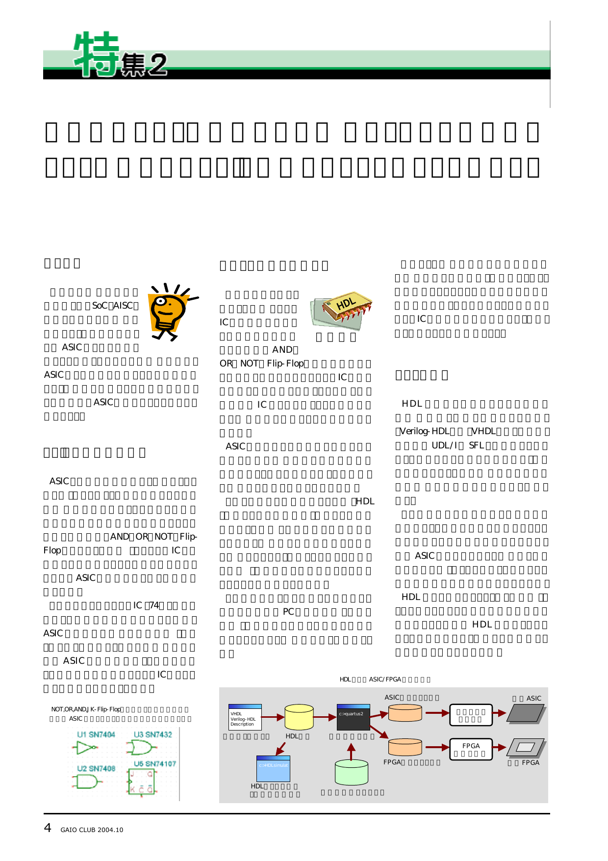 組み込みソフト技術者のための ハードウエア知識講座 Hdl言語による