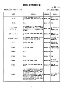添付資料 - 日本化粧品工業連合会