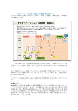 著者版フラグ publisher = 出版者版