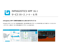 INFRAGISTICS WPF 16.1 サービス リリース ノート – 6 月