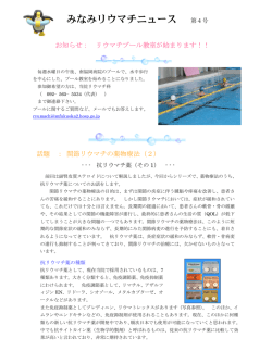 みなみリウマチニュース 第4号