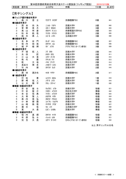 滑走順