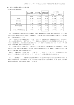 経営成績 - セガサミーホールディングス