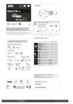 TECHNICAL NOTICE - E92 REACTIK+ E0002300B (190516)