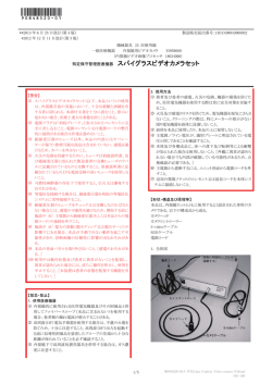 特定保守管理医療機器 スパイグラスビデオカメラセット