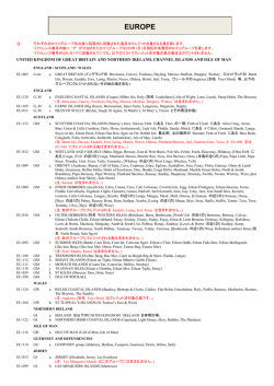 EUROPE - RSGB Islands on the Air