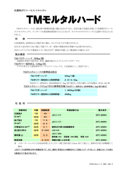 TMモルタルハード