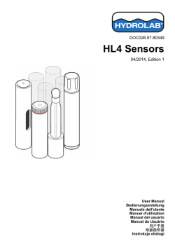 HL4 Sensors - OTT Hydromet GmbH