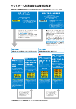 ソフトボール指導者資格の種類と概要
