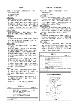 膵臓がん 胆嚢がん・肝外胆管がん