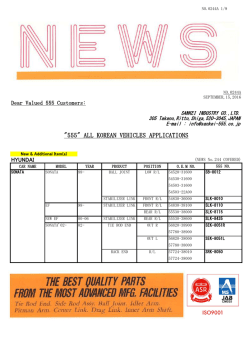"555" all korean vehicles applications